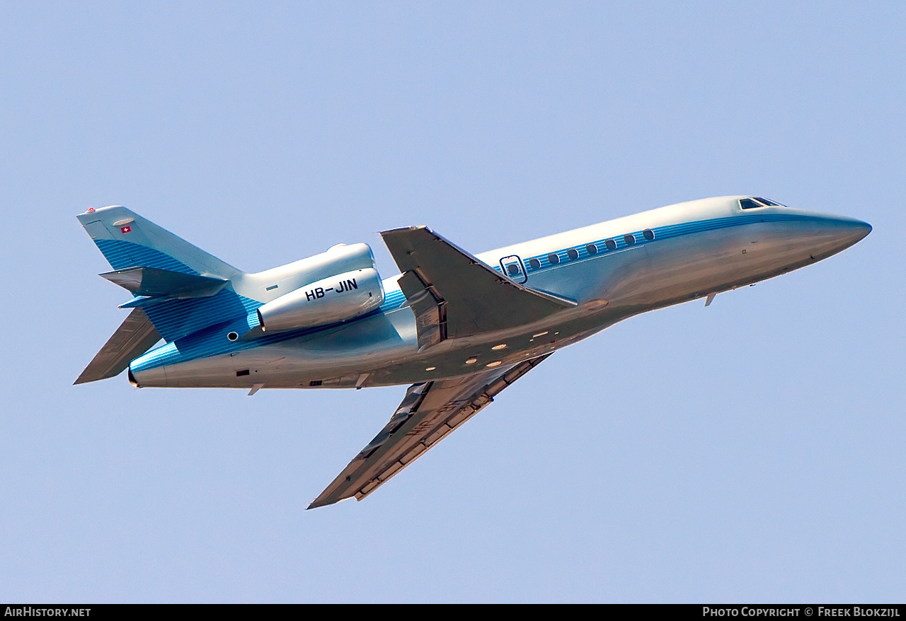 Aircraft Photo of HB-JIN | Dassault Falcon 900EX | AirHistory.net #566480