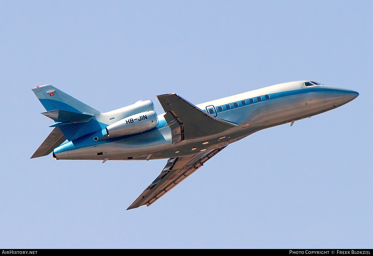 Aircraft Photo of HB-JIN | Dassault Falcon 900EX | AirHistory.net #566480