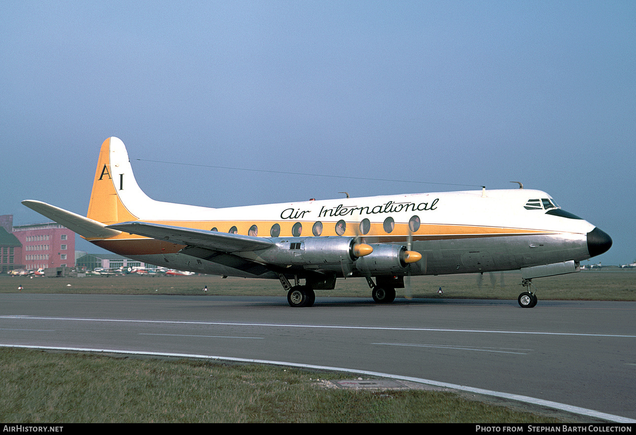 Aircraft Photo of G-APPX | Vickers 702 Viscount | Air International | AirHistory.net #566482
