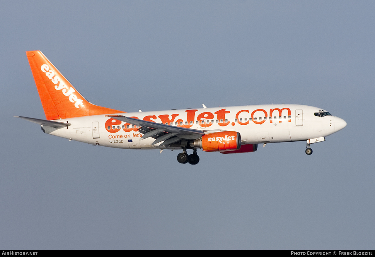 Aircraft Photo of G-EZJZ | Boeing 737-73V | EasyJet | AirHistory.net #566488