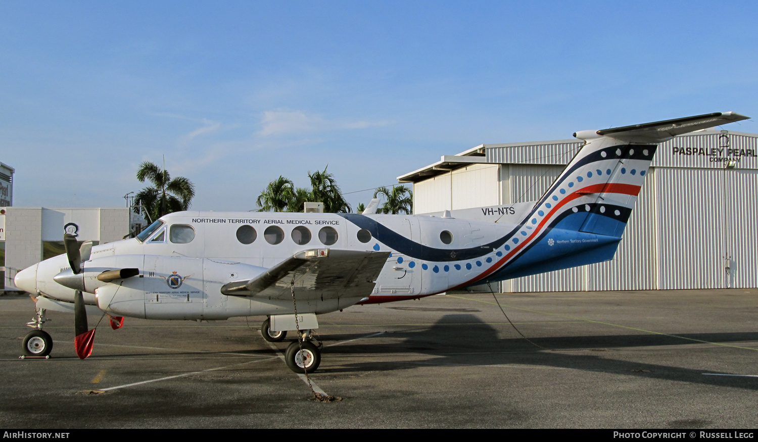 Aircraft Photo of VH-NTS | Beech 200C Super King Air | Northern Territory Aerial Medical Service | AirHistory.net #566514