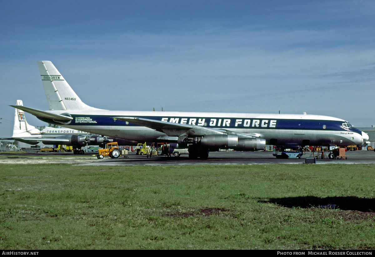 Aircraft Photo of N8245U | Douglas DC-8-33(F) | Emery Air Force | AirHistory.net #566518