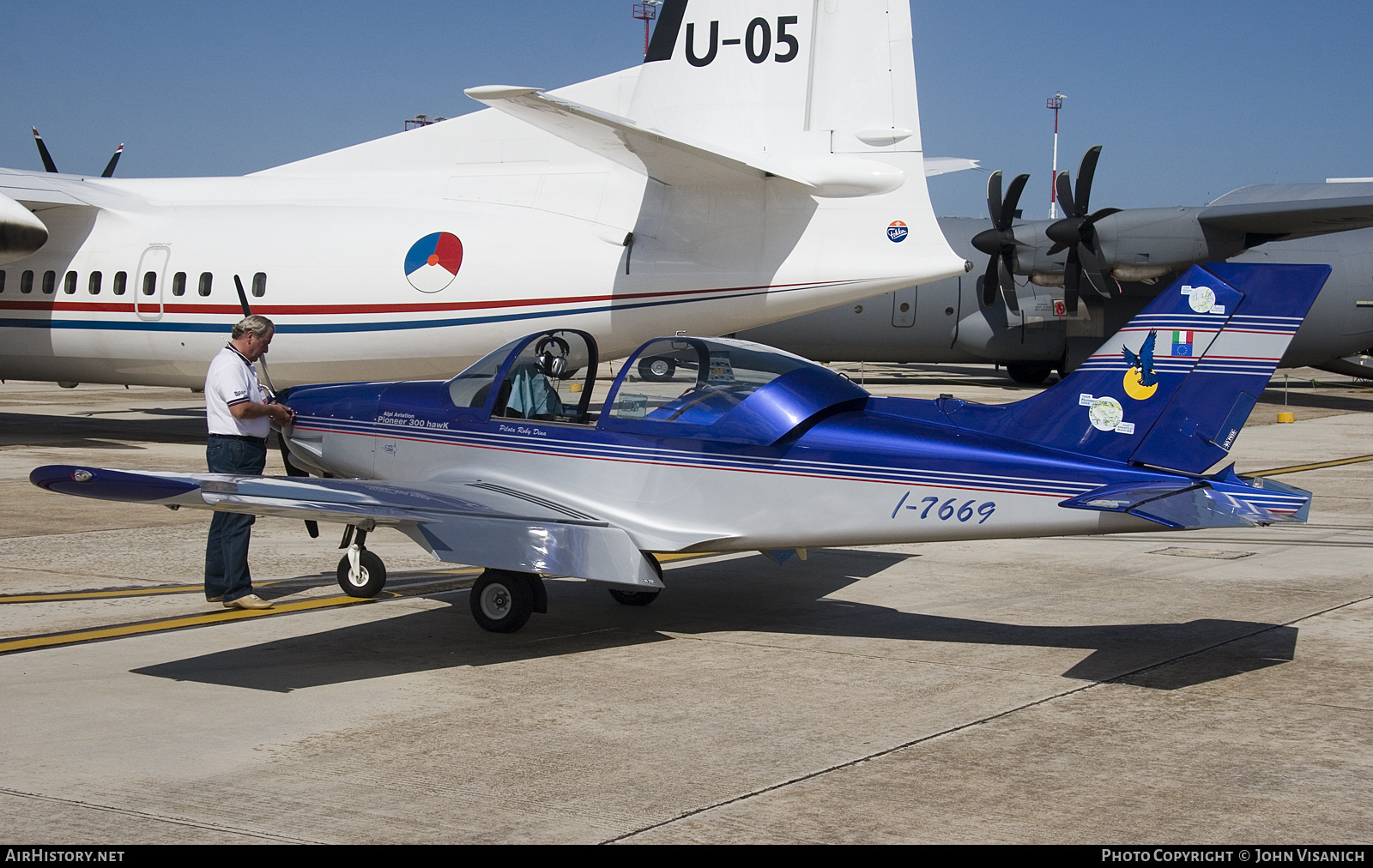 Aircraft Photo of I-7669 | Alpi Pioneer 300 Hawk | AirHistory.net #566519
