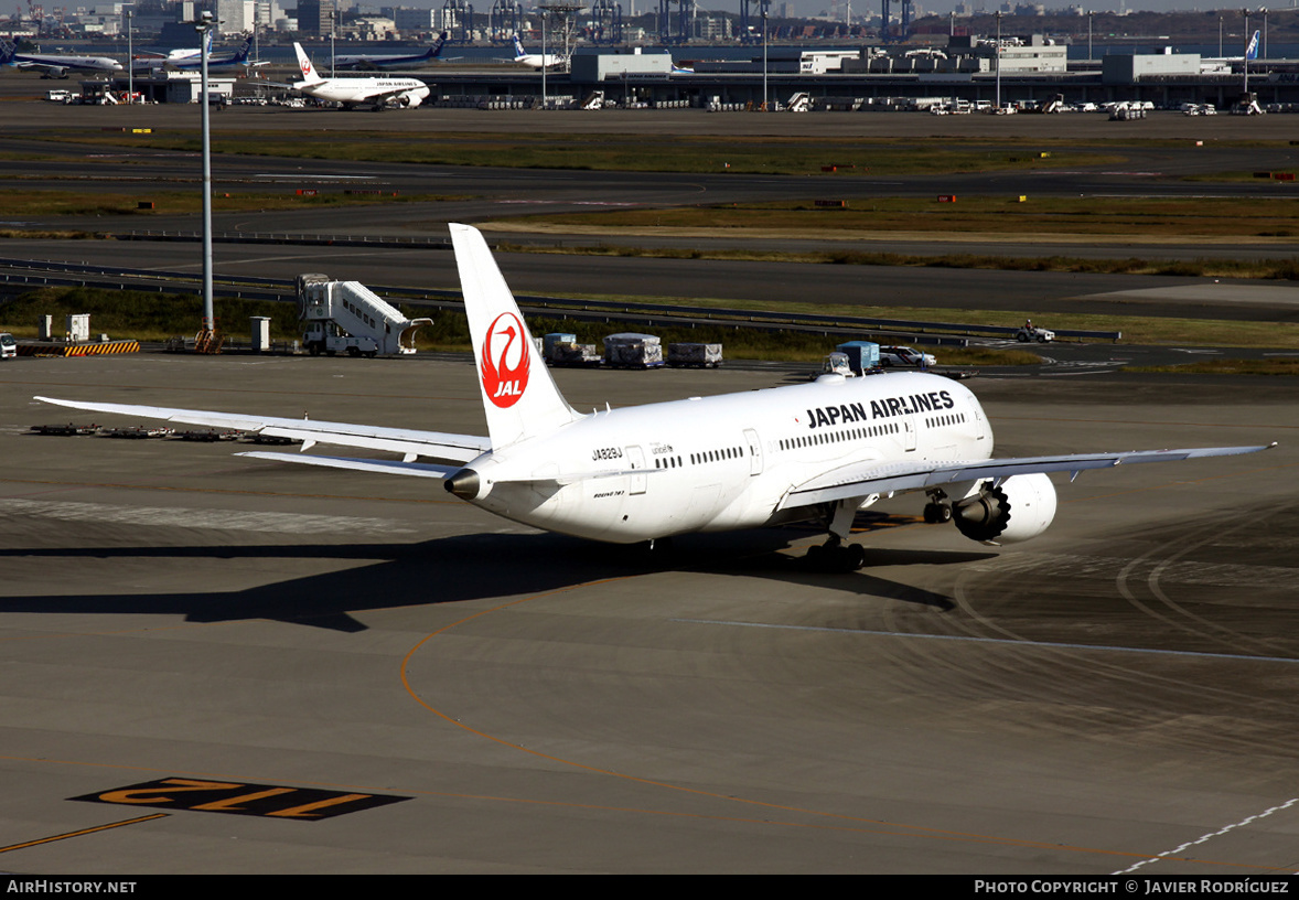 Aircraft Photo of JA829J | Boeing 787-8 Dreamliner | Japan Airlines - JAL | AirHistory.net #566525