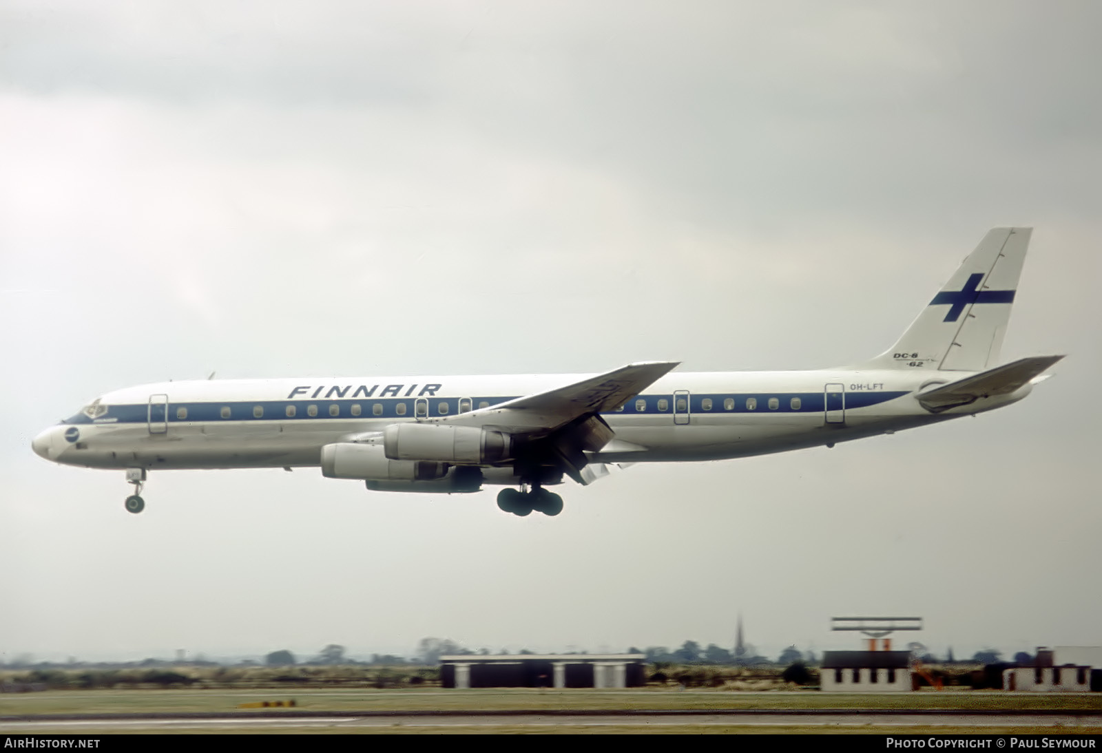 Aircraft Photo of OH-LFT | McDonnell Douglas DC-8-62CF | Finnair | AirHistory.net #566547