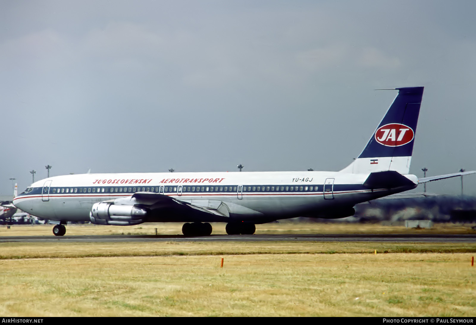 Aircraft Photo of YU-AGJ | Boeing 707-351C | JAT Yugoslav Airlines - Jugoslovenski Aerotransport | AirHistory.net #566549
