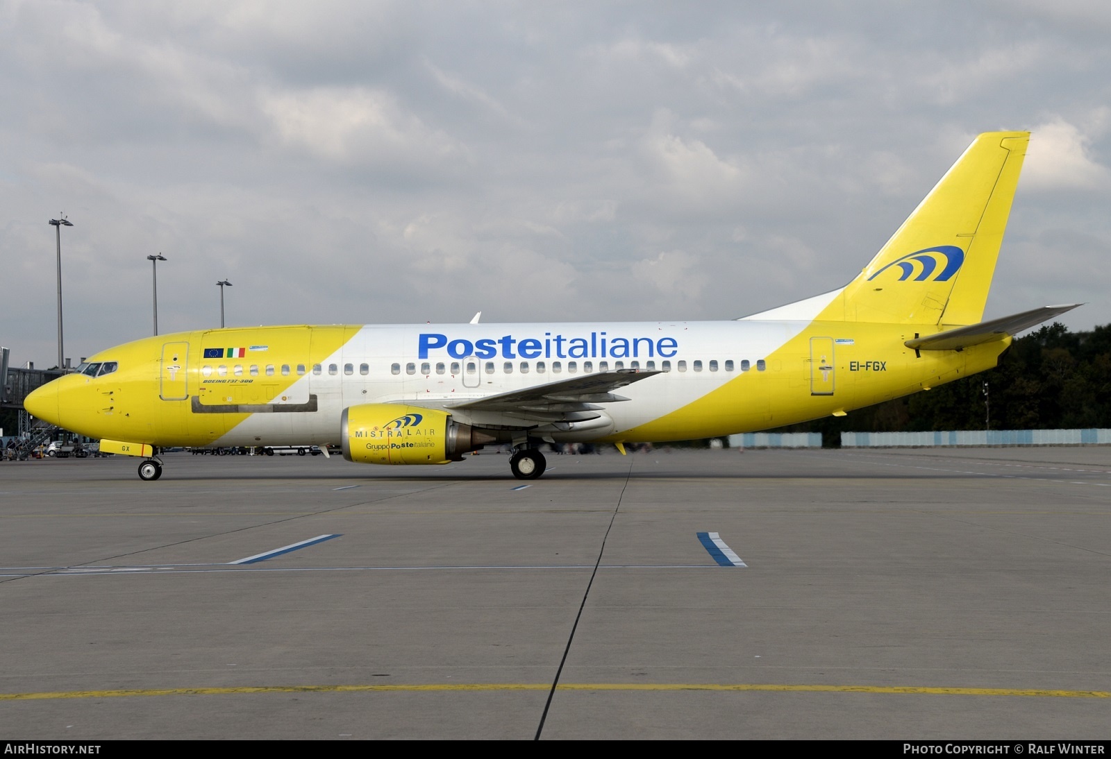 Aircraft Photo of EI-FGX | Boeing 737-3Q8(QC) | Poste Italiane | AirHistory.net #566553