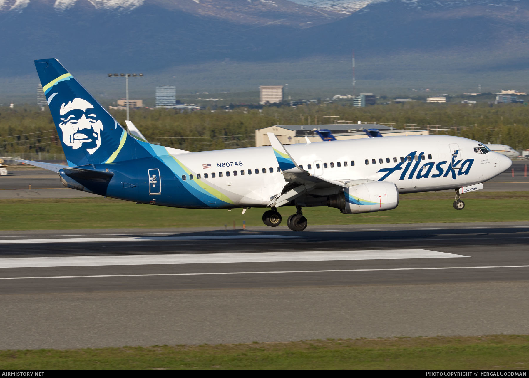 Aircraft Photo of N607AS | Boeing 737-790 | Alaska Airlines | AirHistory.net #566573