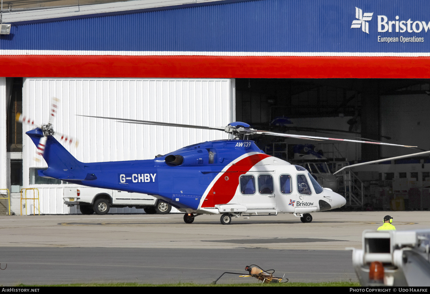 Aircraft Photo of G-CHBY | AgustaWestland AW-139 | Bristow Helicopters | AirHistory.net #566577