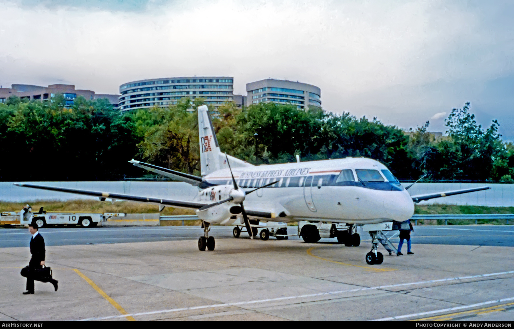 Aircraft Photo of N341BE | Saab-Fairchild SF-340A | Business Express Airlines - BEX | AirHistory.net #566580