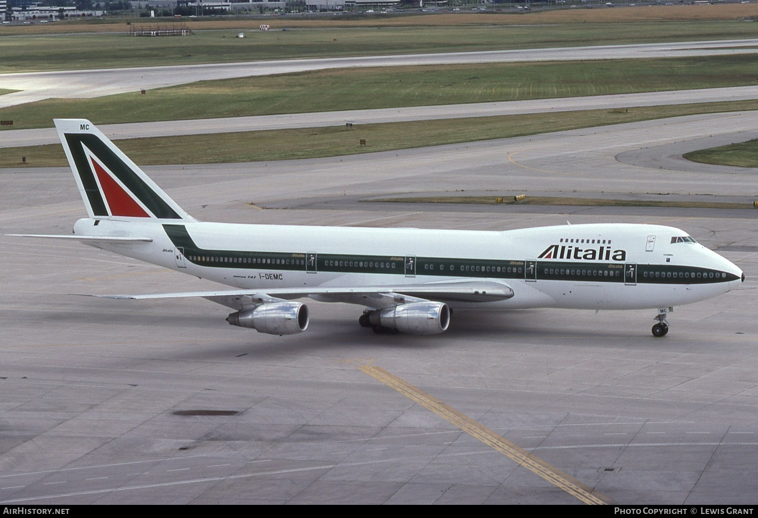 Aircraft Photo of I-DEMC | Boeing 747-243BM | Alitalia | AirHistory.net #566584