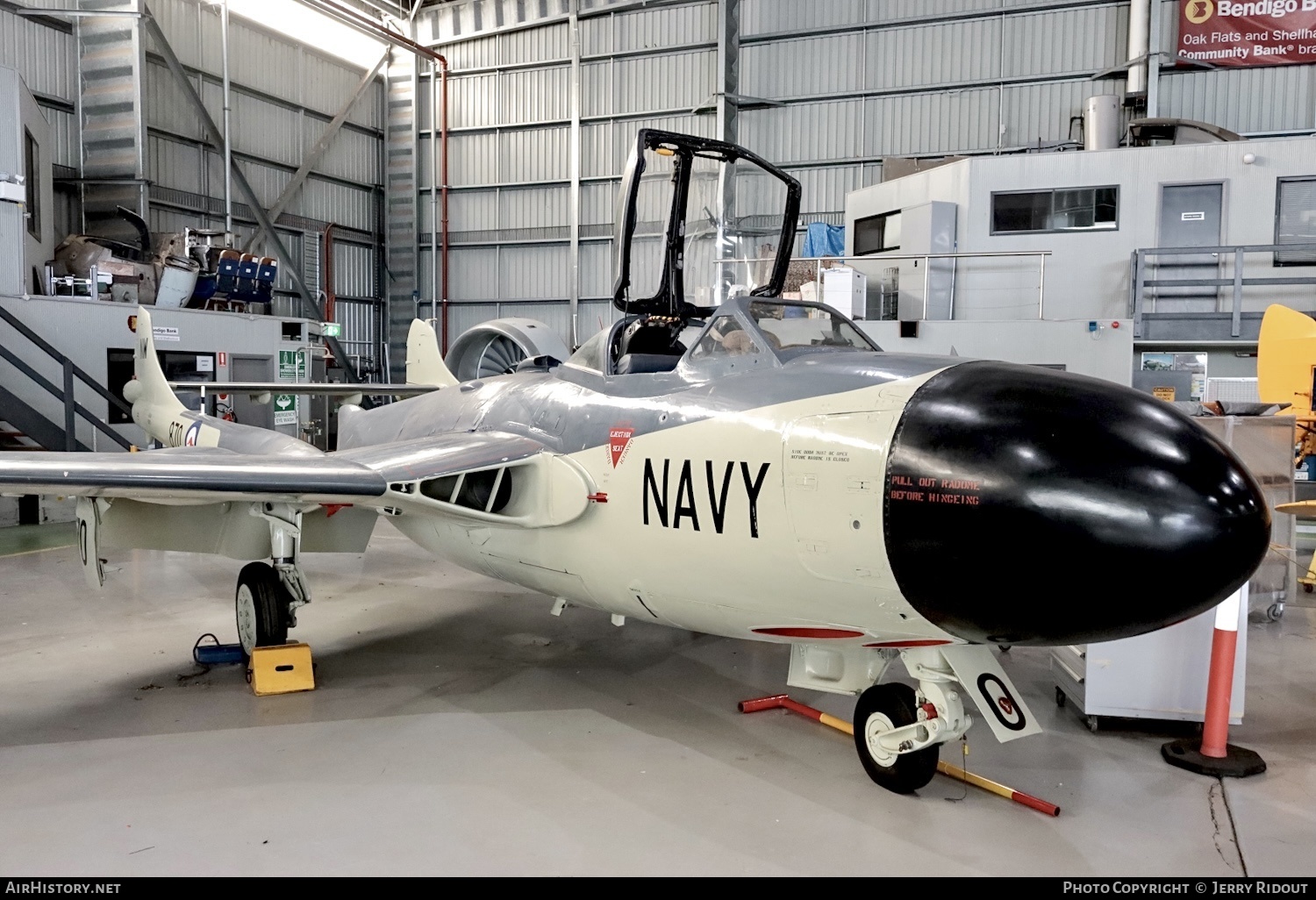 Aircraft Photo of WZ895 | De Havilland D.H. 112 Sea Venom FAW53 | Australia - Navy | AirHistory.net #566588