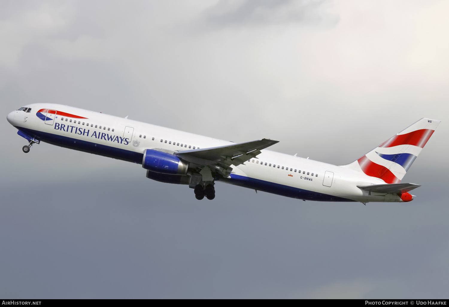 Aircraft Photo of G-BNWA | Boeing 767-336/ER | British Airways | AirHistory.net #566597