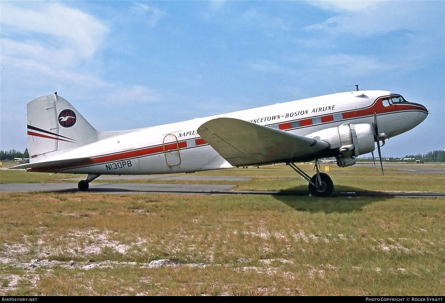 Aircraft Photo of N130PB | Douglas DC-3A | Naples Airlines & Provincetown-Boston Airline | AirHistory.net #566602