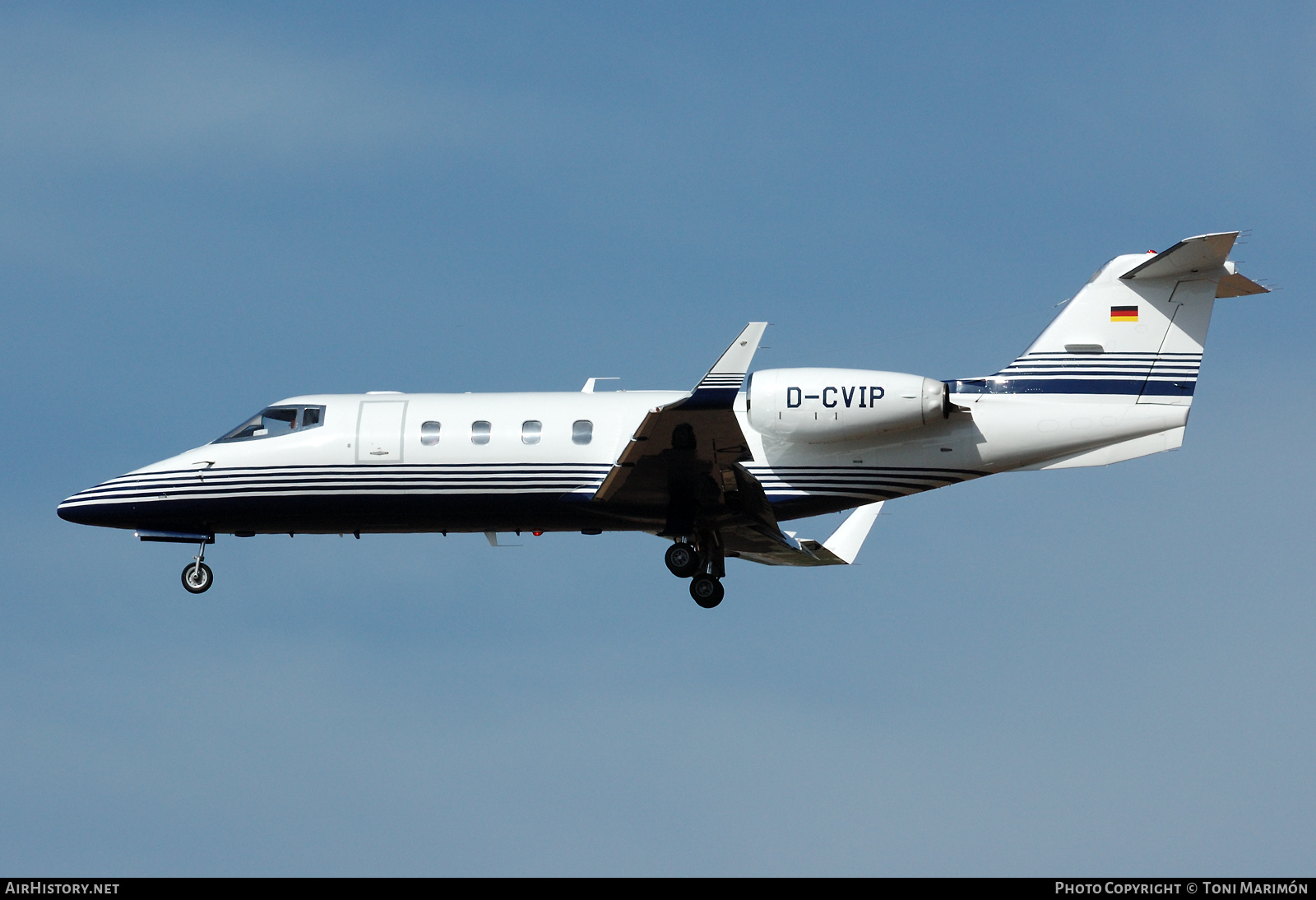 Aircraft Photo of D-CVIP | Gates Learjet 55 | AirHistory.net #566620