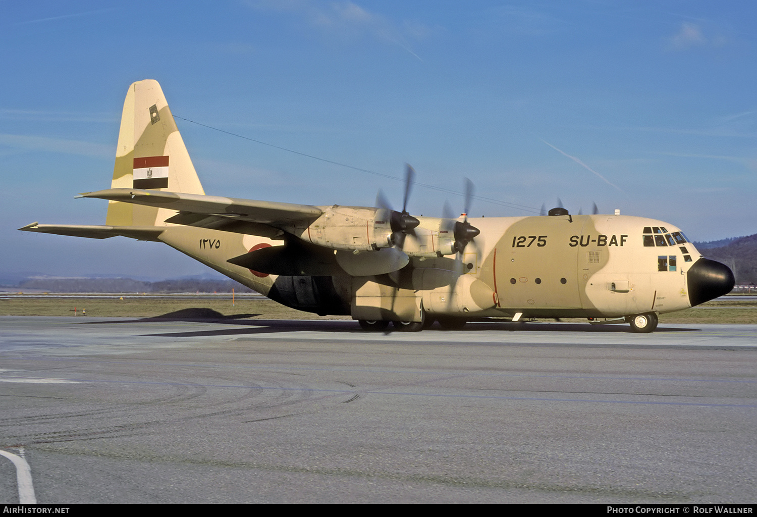 Aircraft Photo of 1275 / ۱۲۷٥ | Lockheed C-130H Hercules | Egypt - Air Force | AirHistory.net #566622