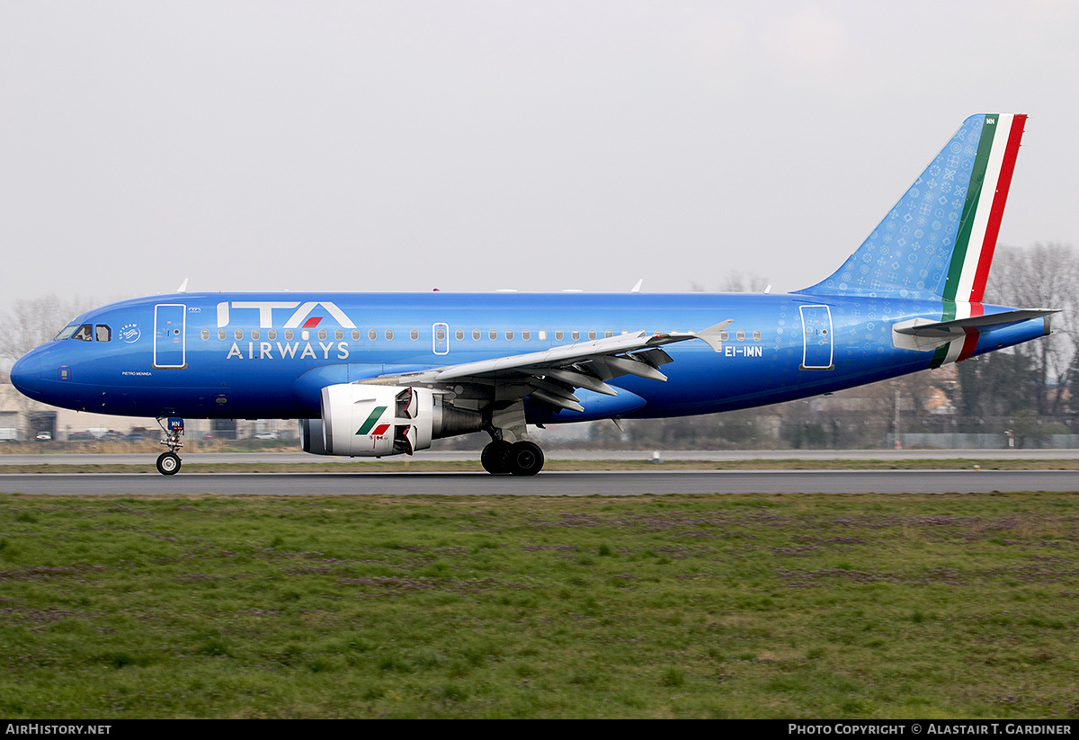 Aircraft Photo of EI-IMN | Airbus A319-111 | ITA Airways | AirHistory.net #566637