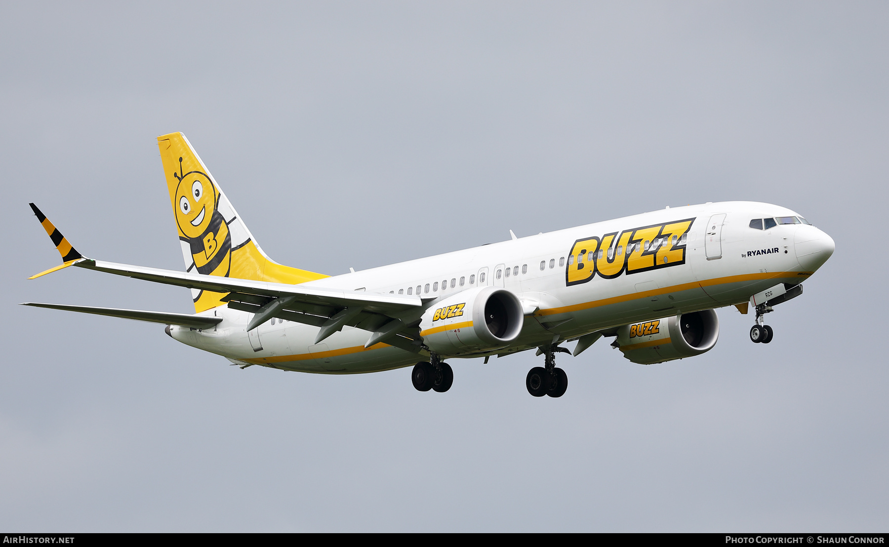 Aircraft Photo of SP-RZG | Boeing 737-8200 Max 200 | Buzz | AirHistory.net #566638