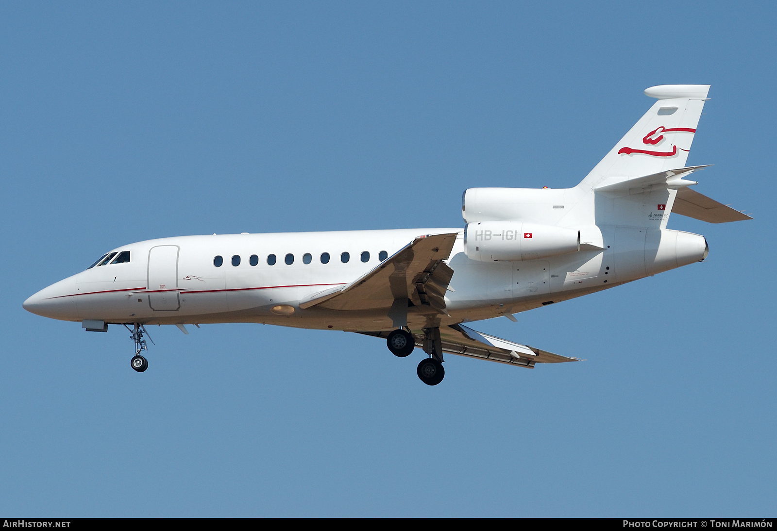 Aircraft Photo of HB-IGI | Dassault Falcon 900EX | AirHistory.net #566640