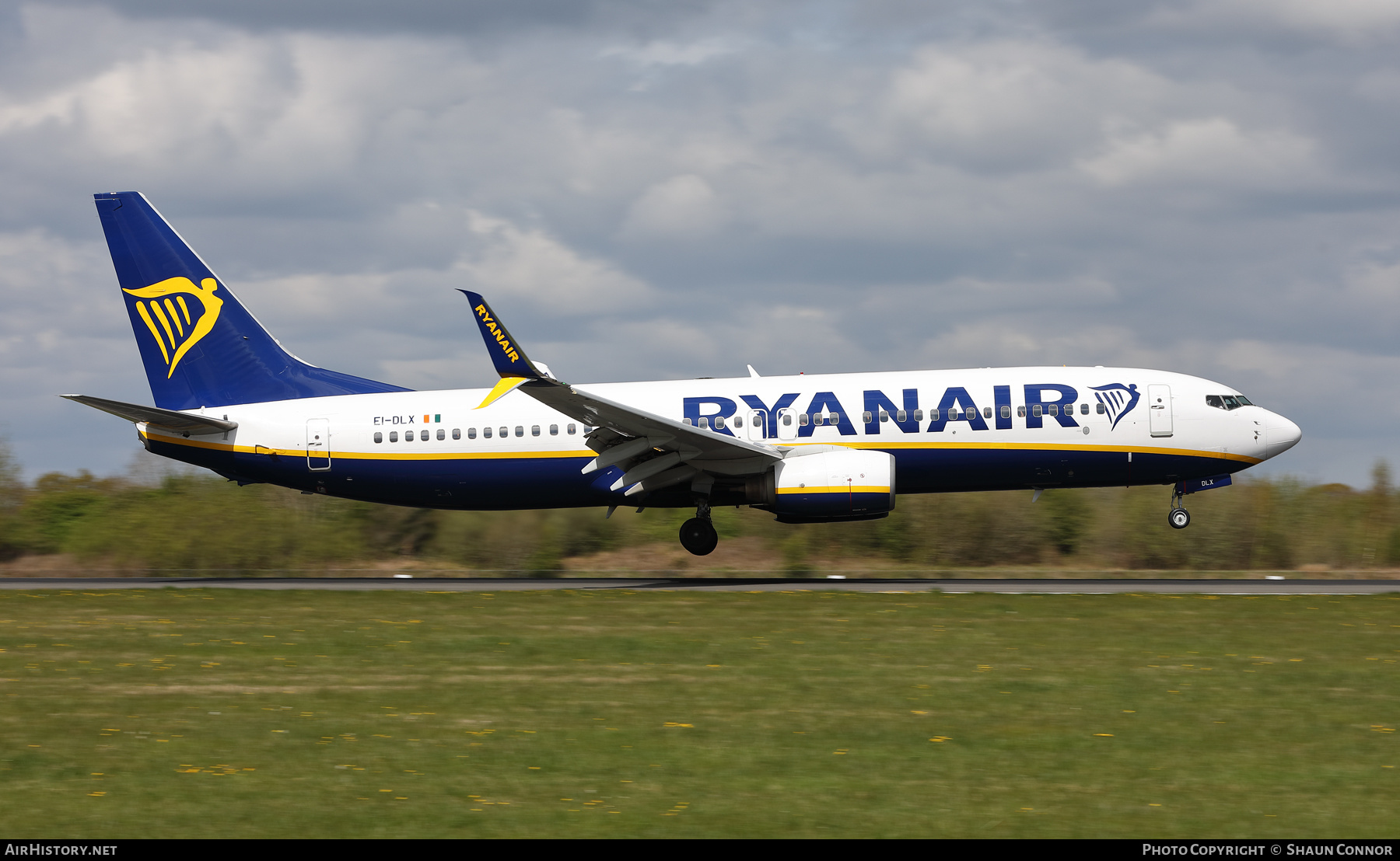 Aircraft Photo of EI-DLX | Boeing 737-8AS | Ryanair | AirHistory.net #566651