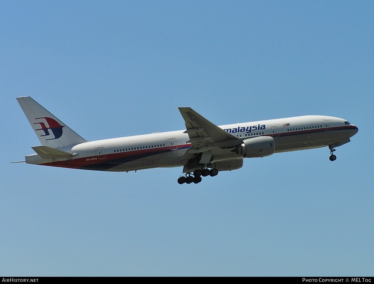 Aircraft Photo of 9M-MRQ | Boeing 777-2H6/ER | Malaysia Airlines | AirHistory.net #566666
