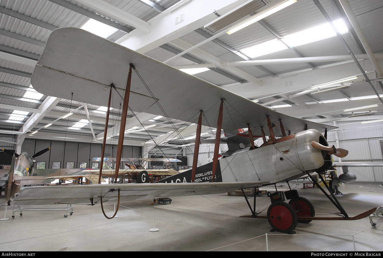 Aircraft Photo of G-AACA | Avro 504K (replica) | Brooklands School of Flying | AirHistory.net #566675