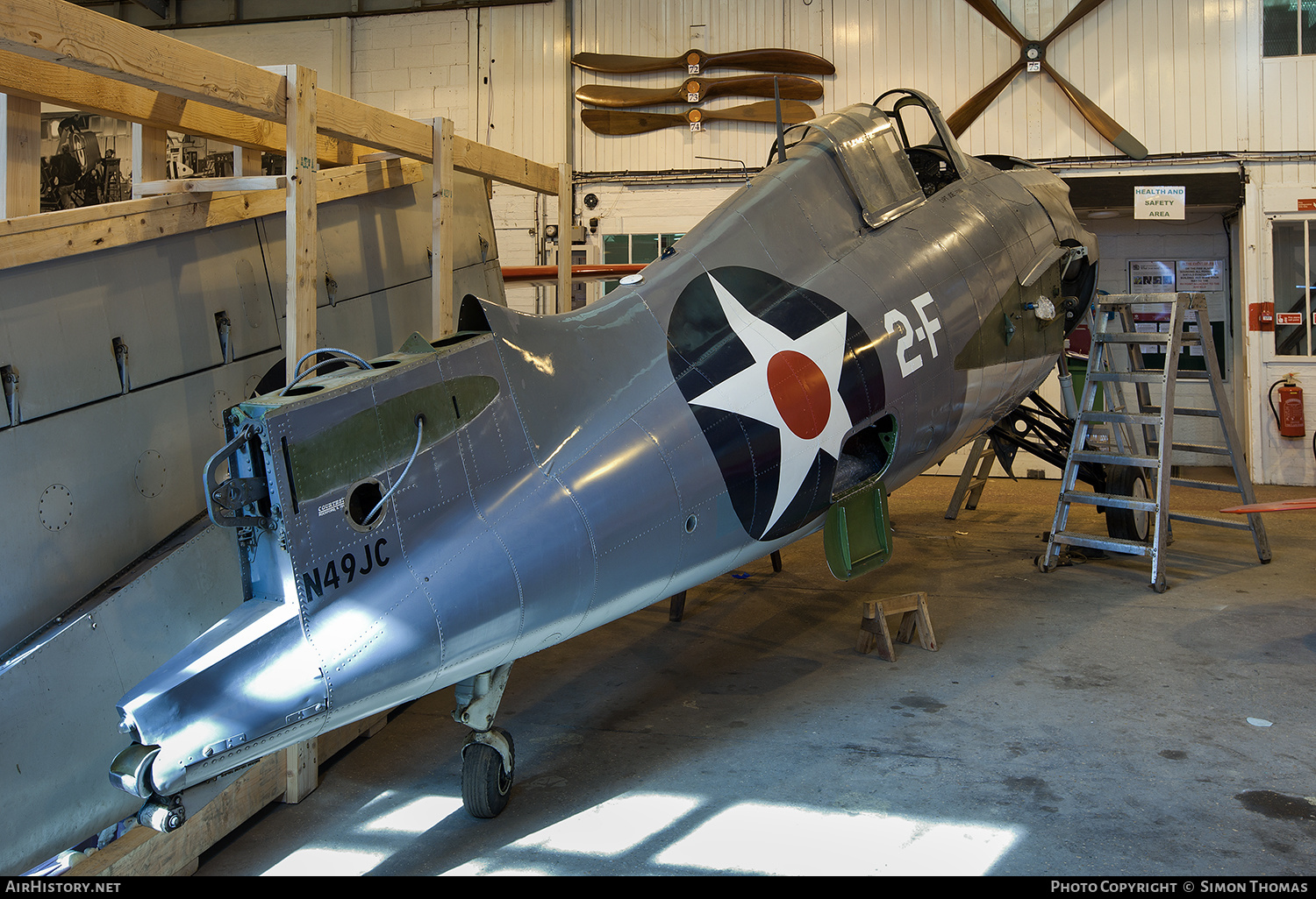 Aircraft Photo of N49JC / 86690 | Grumman FM-2 Wildcat | USA - Navy | AirHistory.net #566678