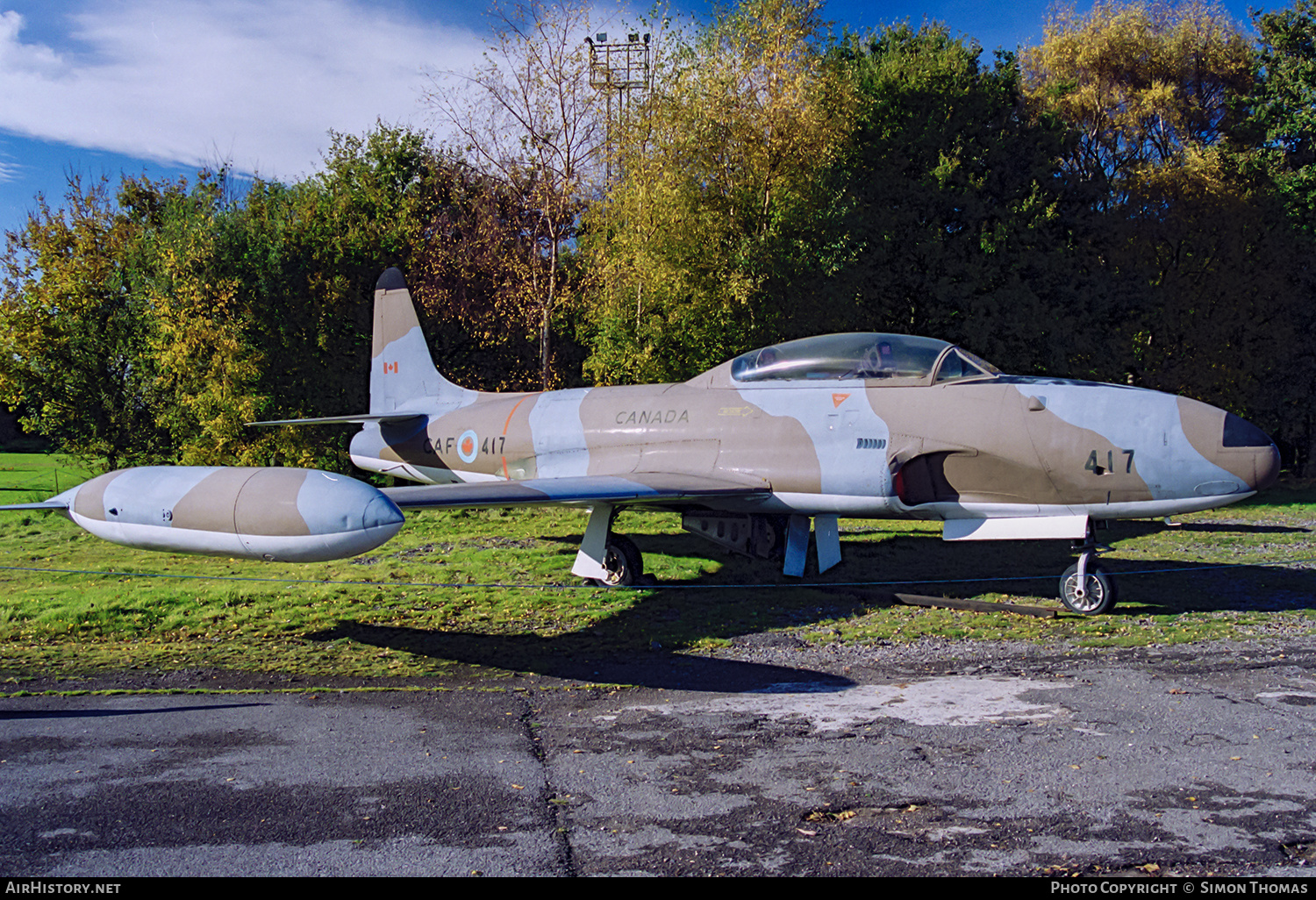 Aircraft Photo of 21417 | Canadair CT-133 Silver Star 3 | Canada - Air Force | AirHistory.net #566679