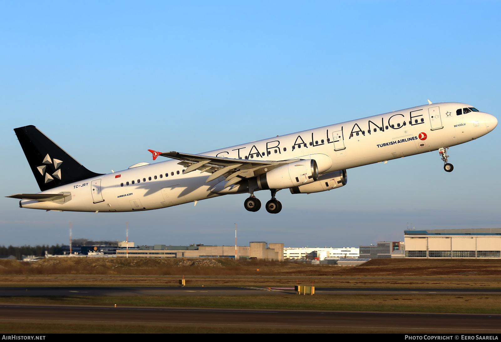 Aircraft Photo of TC-JRY | Airbus A321-231 | Turkish Airlines | AirHistory.net #566687