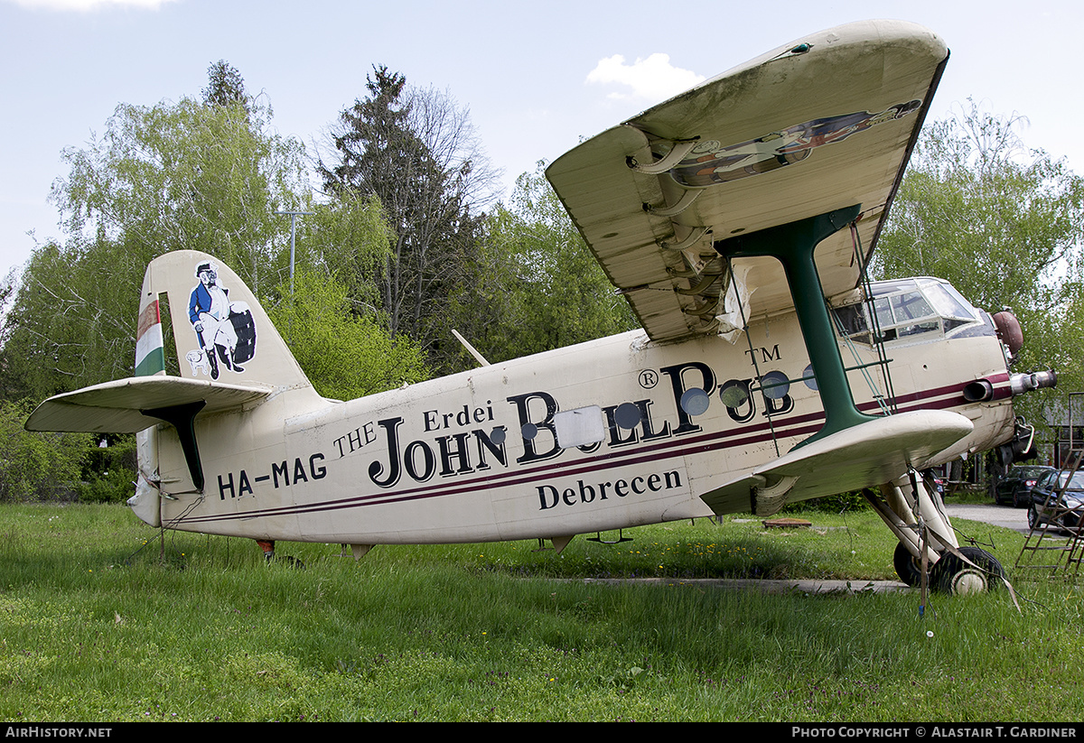 Aircraft Photo of HA-MAG | Antonov An-2P | AirHistory.net #566693