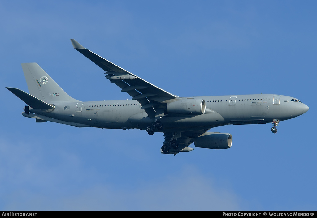 Aircraft Photo of T-054 | Airbus A330-243MRTT | Netherlands - Air Force | AirHistory.net #566706