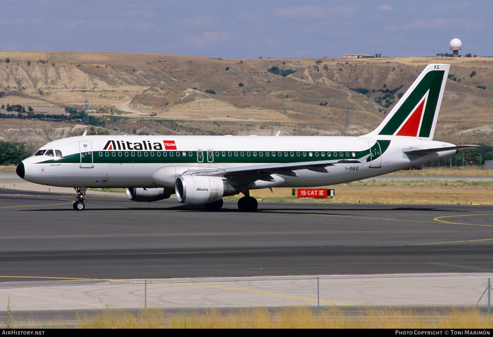 Aircraft Photo of I-BIKE | Airbus A320-214 | Alitalia | AirHistory.net #566720