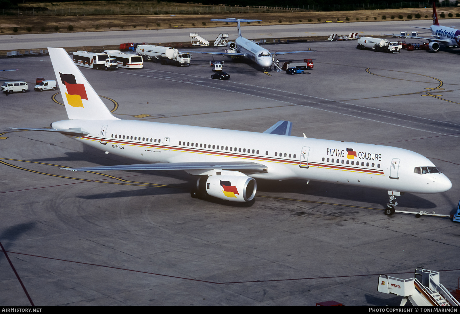 Aircraft Photo of G-FCLH | Boeing 757-28A | Flying Colours Airlines | AirHistory.net #566724