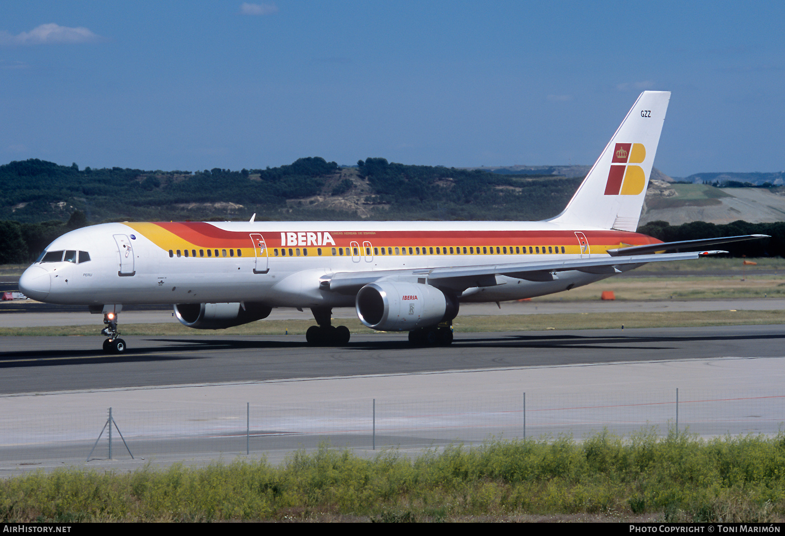 Aircraft Photo of EC-GZZ | Boeing 757-256 | Iberia | AirHistory.net #566725