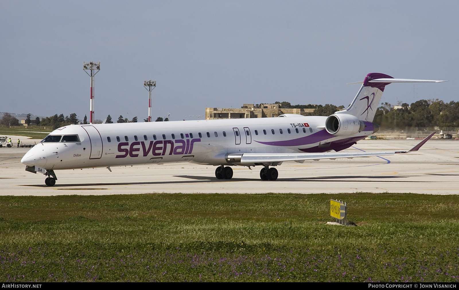 Aircraft Photo of TS-ISA | Bombardier CRJ-900 (CL-600-2D24) | Sevenair | AirHistory.net #566751