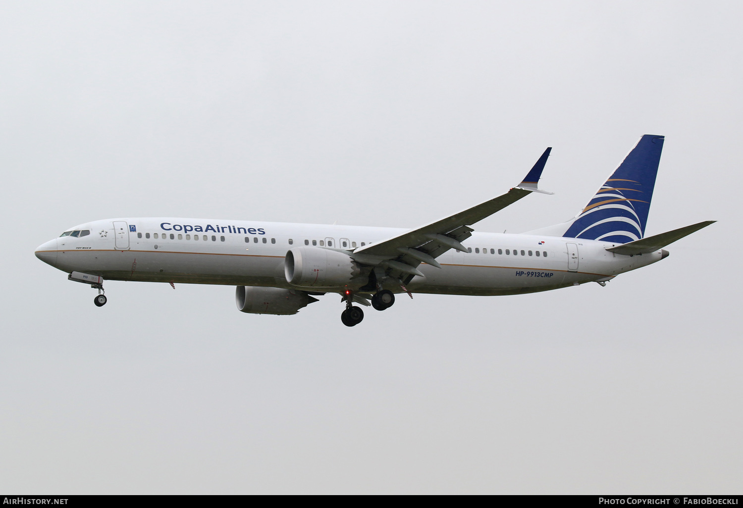 Aircraft Photo of HP-9913CMP | Boeing 737-9 Max 9 | Copa Airlines | AirHistory.net #566758