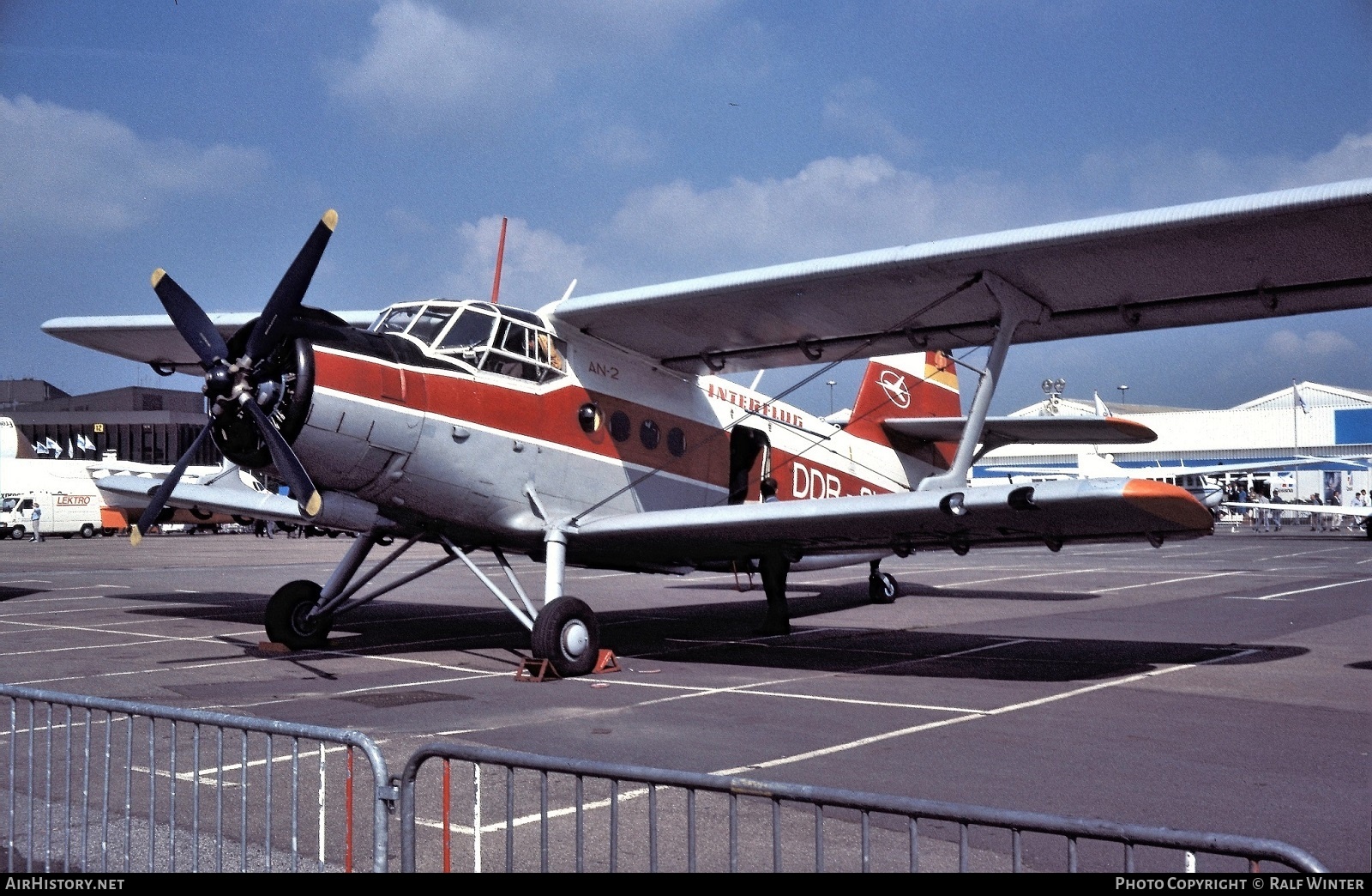 Aircraft Photo of DDR-SKY | Antonov An-2TP | Interflug | AirHistory.net #566761