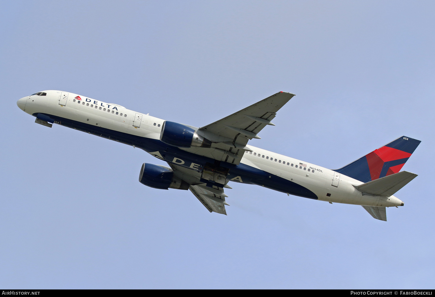 Aircraft Photo of N654DL | Boeing 757-232 | Delta Air Lines | AirHistory.net #566786