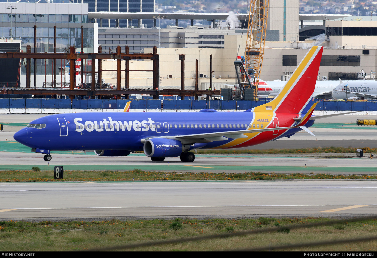 Aircraft Photo of N8563Z | Boeing 737-8H4 | Southwest Airlines | AirHistory.net #566803
