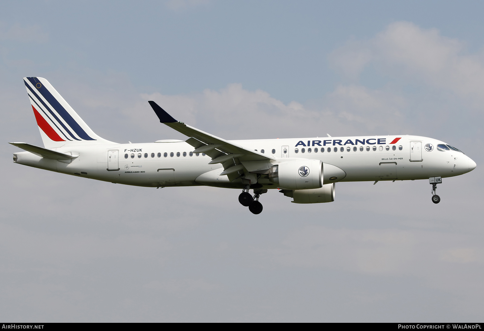 Aircraft Photo of F-HZUK | Airbus A220-371 (BD-500-1A11) | Air France | AirHistory.net #566806