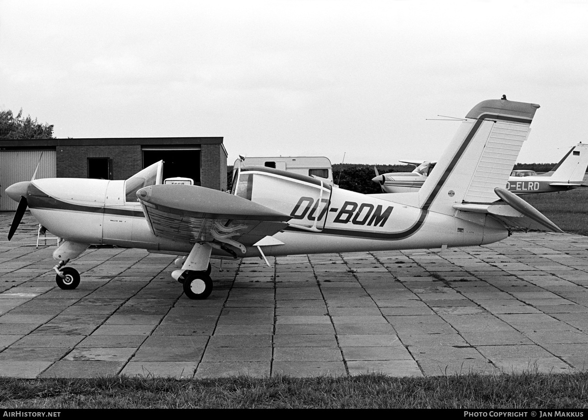Aircraft Photo of OO-BOM | Socata MS-892E Rallye 150GT | AirHistory.net #566835