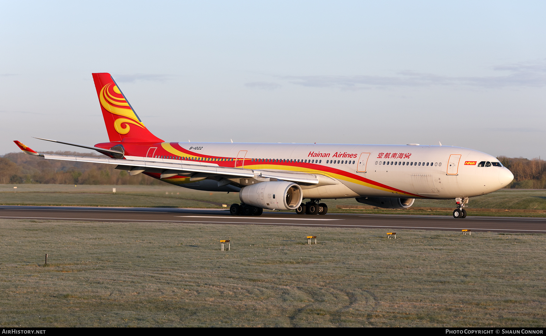 Aircraft Photo of B-1022 | Airbus A330-343 | Hainan Airlines | AirHistory.net #566846
