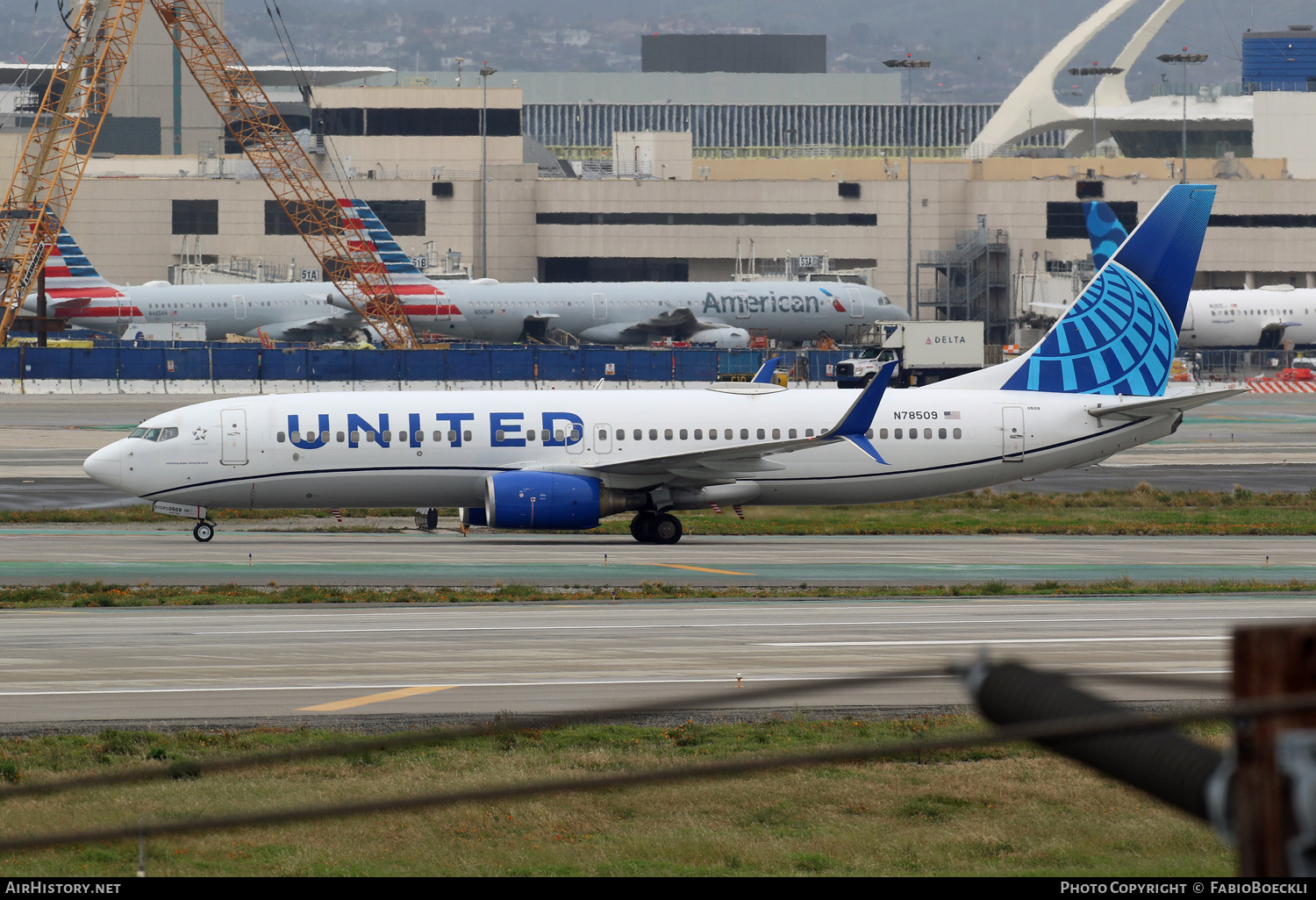 Aircraft Photo of N78509 | Boeing 737-824 | United Airlines | AirHistory.net #566856