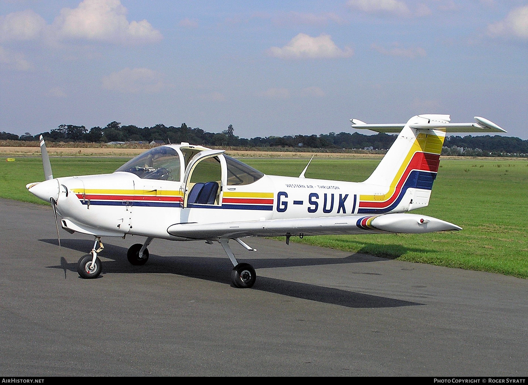 Aircraft Photo of G-SUKI | Piper PA-38-112 Tomahawk | Western Air Thruxton | AirHistory.net #566895