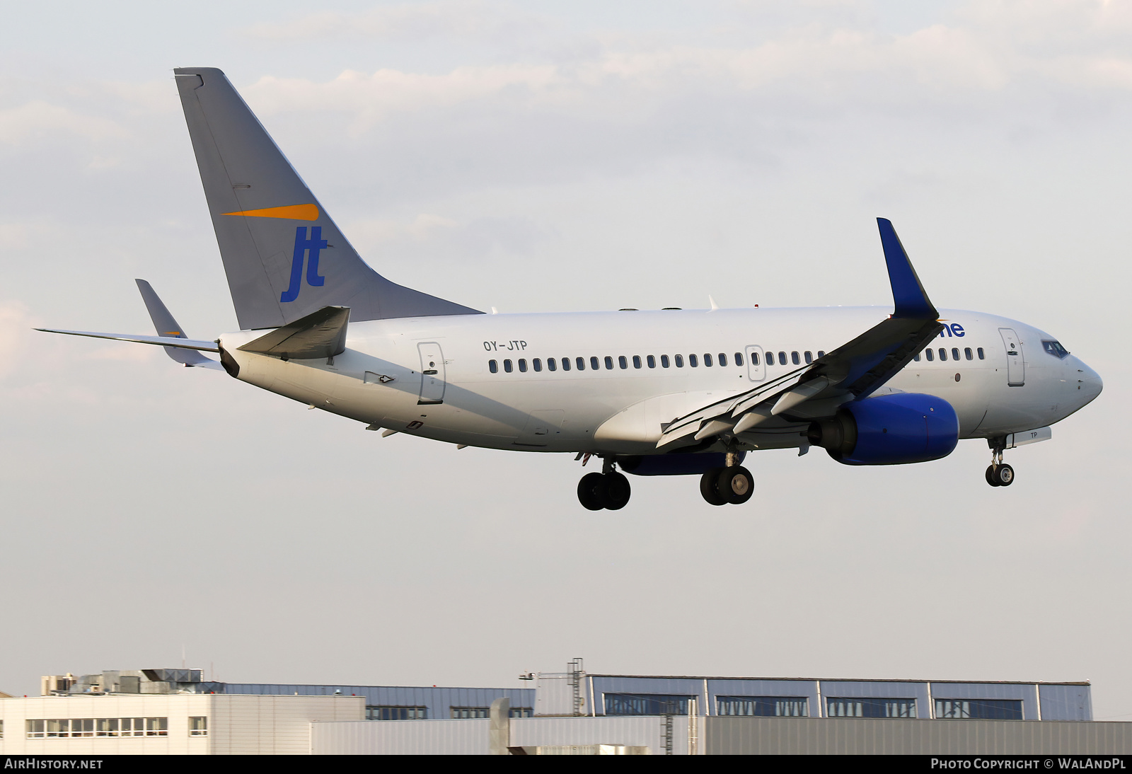 Aircraft Photo of OY-JTP | Boeing 737-7L9 | Jettime | AirHistory.net #566900