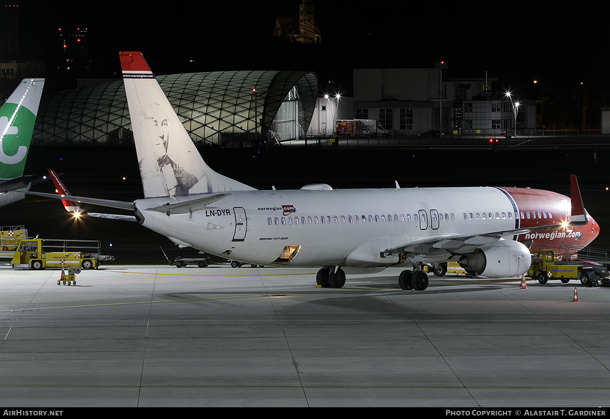Aircraft Photo of LN-DYR | Boeing 737-8JP | Norwegian | AirHistory.net #566952