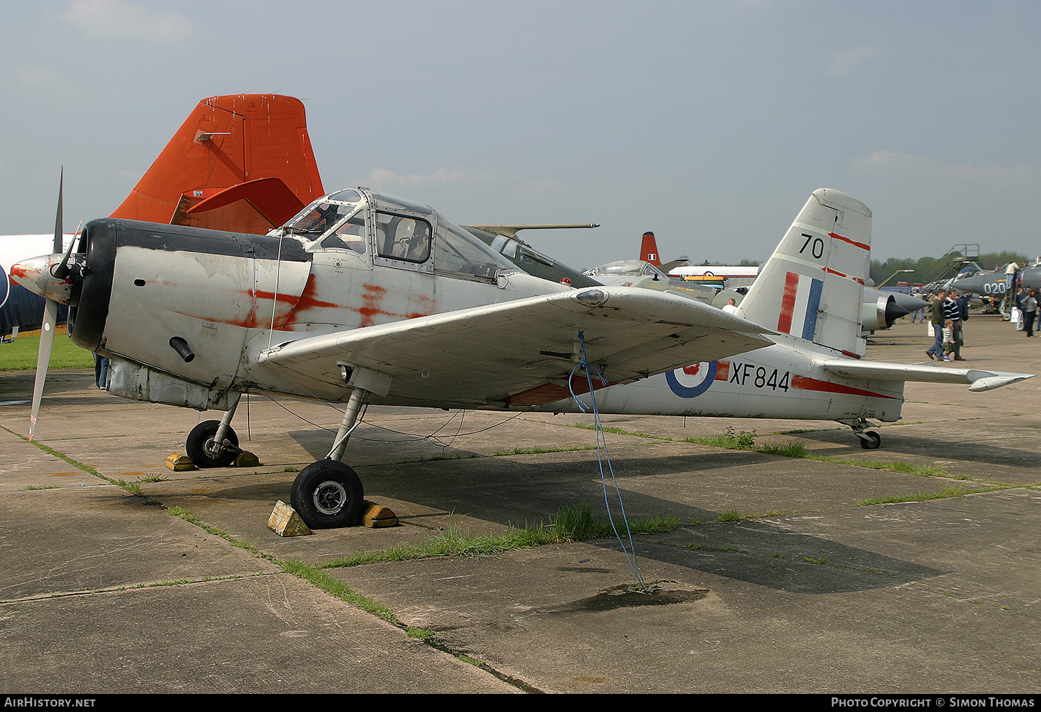 Aircraft Photo of XF844 | Hunting Percival P-56 Provost T1 | UK - Air Force | AirHistory.net #566967