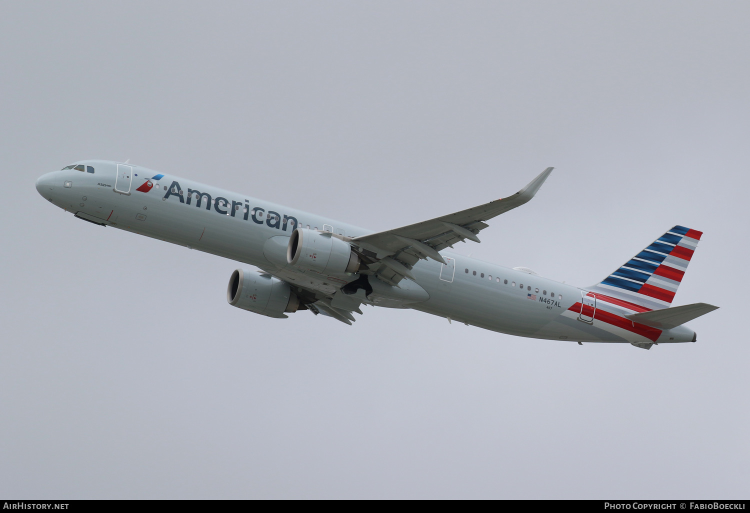 Aircraft Photo of N467AL | Airbus A321-253NX | American Airlines | AirHistory.net #566993