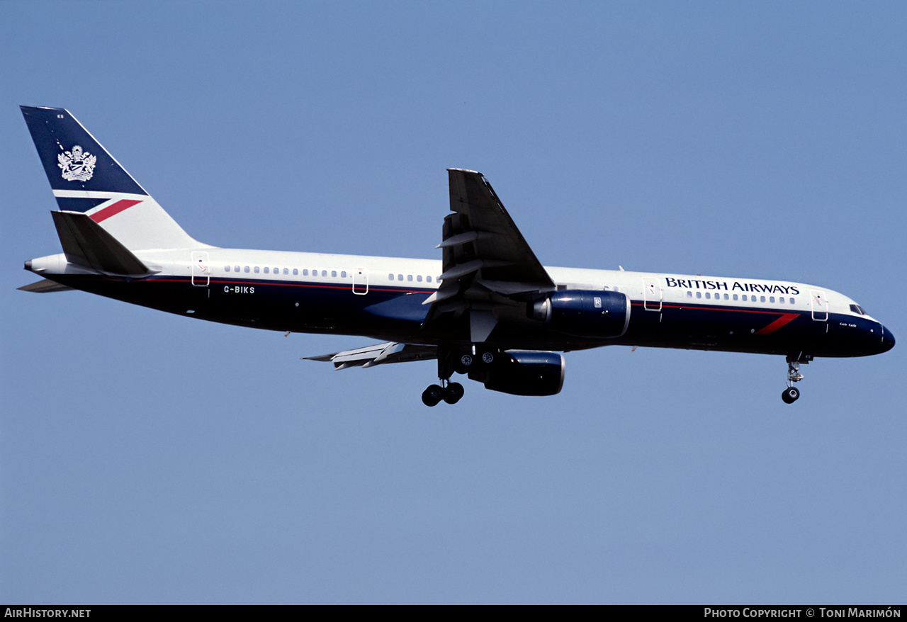 Aircraft Photo of G-BIKS | Boeing 757-236 | British Airways | AirHistory.net #566996