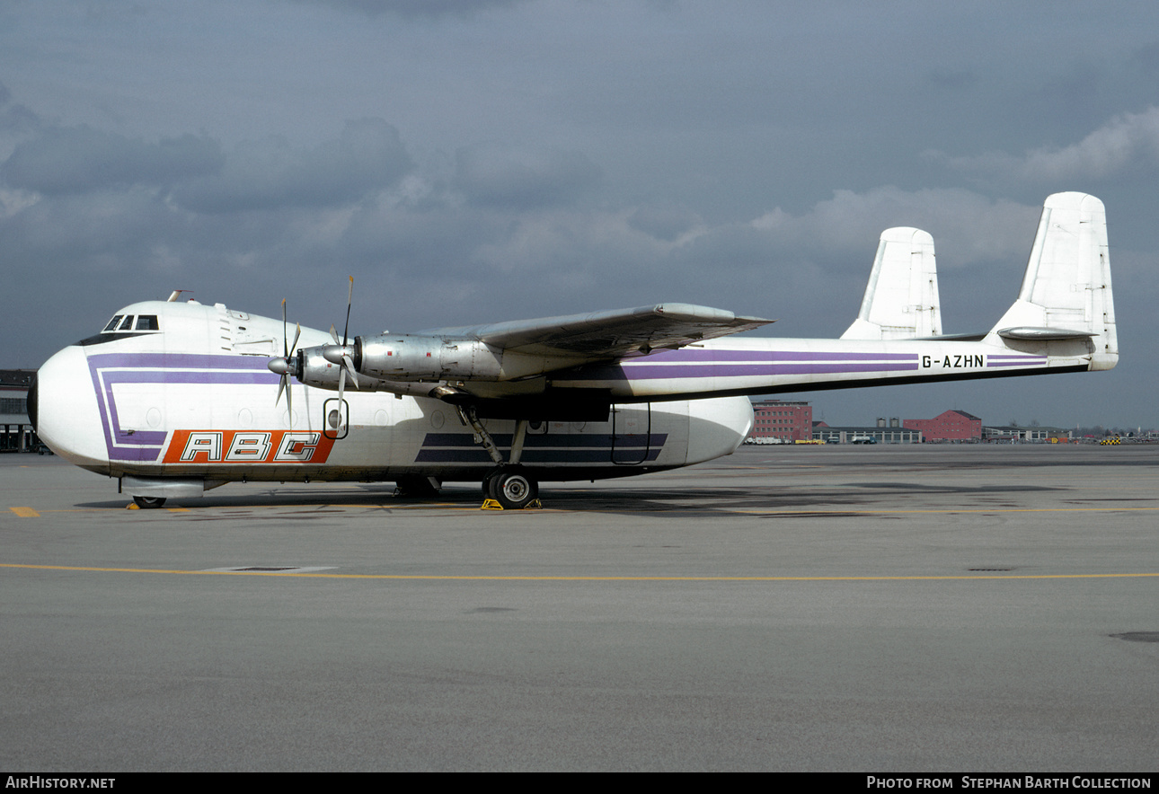Aircraft Photo of G-AZHN | Armstrong Whitworth AW-650 Argosy 101 | Air Bridge Carriers - ABC | AirHistory.net #566997